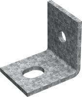 MT-B-L OC Light-duty baseplate Post base connector for anchoring light-duty strut channel structures to concrete or steel, for outdoor use with low pollution